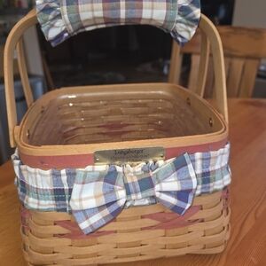 Vintage Longaberger Christmas 2000 Edition "Deck The Halls Basket"